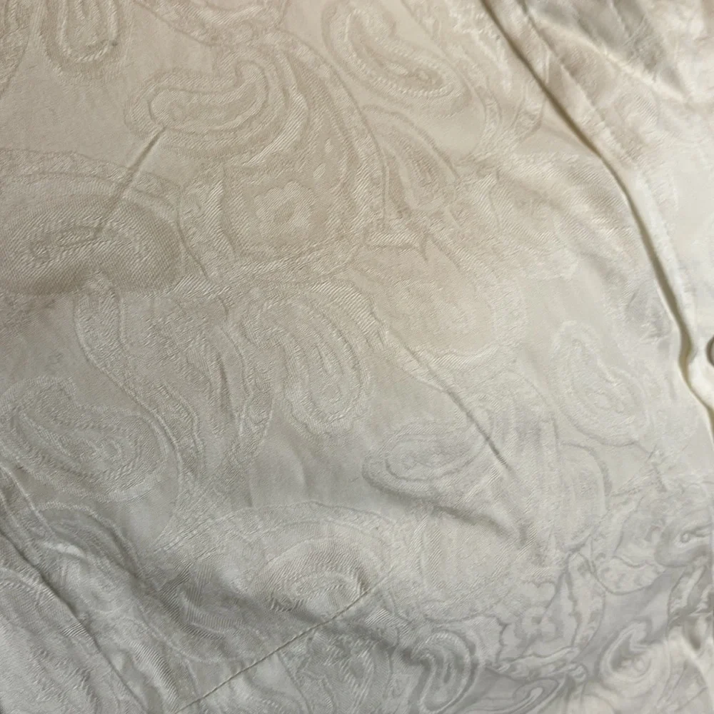 Banana Republic Paisley Embossed Button Down Shirt - Picture 2 of 6